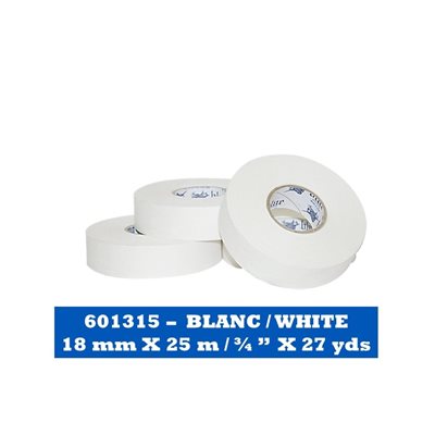 18 mm x 25 m - BLANC / 3 / 4" x 27yds - WHITE