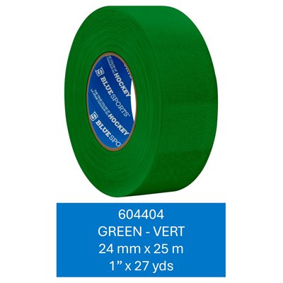 Colored HT Green 24mm x 25m / 1" x 27 yds - 48 r / c
