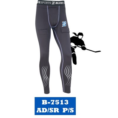 Compression pant with pelvic protector Senior Small