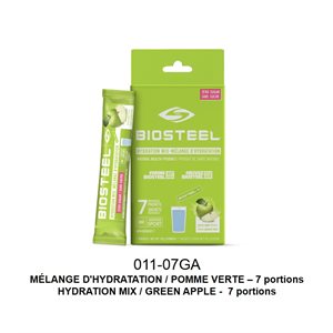 HYDRATION MIX BOX / GREEN APPLE - 7 Portions