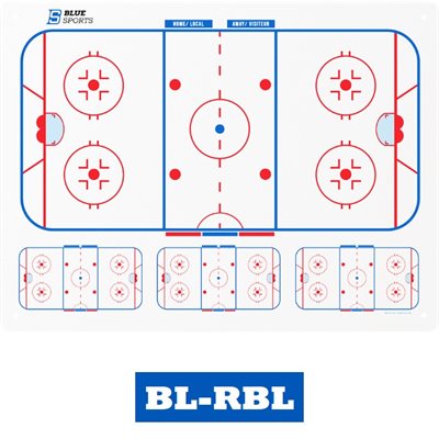 Tableau de hockey rigide 32" x 44" / 81 x 122 cm