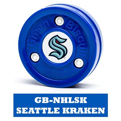 NHL SEATTLE KRAKEN GREEN BISCUIT (PACK OF 6)