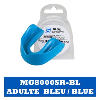 Protecteur buccal sans attache Adulte Bleu / Blue