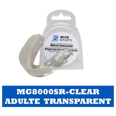 Protecteur buccal sans attache Adulte Transparent / Clear
