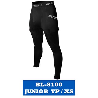 FITTED PANT WITH PELVIC PROTECTOR JUNIOR X-SMALL